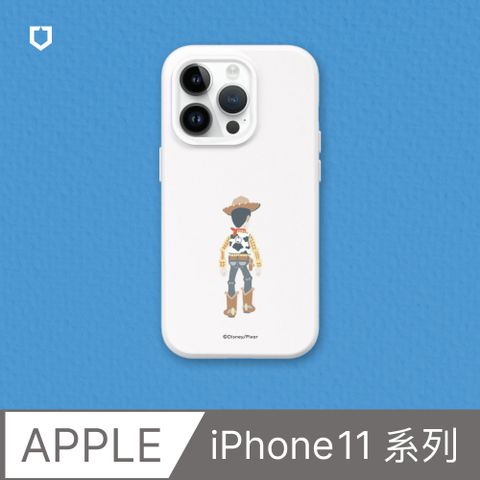 【犀牛盾】iPhone 11系列SolidSuit防摔背蓋手機殼∣玩具總動員系列-Bye 胡迪(多色可選)