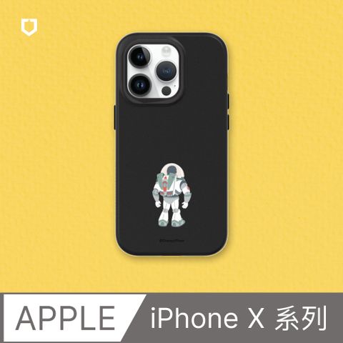 【犀牛盾】iPhone X系列SolidSuit防摔背蓋手機殼∣玩具總動員系列-Bye 巴斯光年(多色可選)