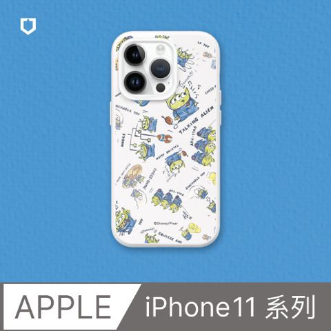 【犀牛盾】iPhone 11系列SolidSuit防摔背蓋手機殼∣玩具總動員系列-三眼怪樂園(多色可選)