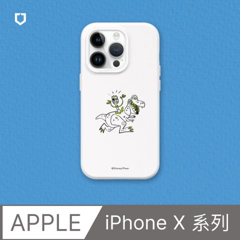 RHINOSHIELD 犀牛盾 iPhone X系列SolidSuit防摔背蓋手機殼玩具總動員系列-叉奇與抱抱龍(多色可選)