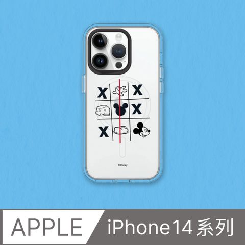 RHINOSHIELD 犀牛盾 iPhone 14系列Clear(MagSafe 兼容)透明防摔手機殼迪士尼-米奇系列-XOXO米奇