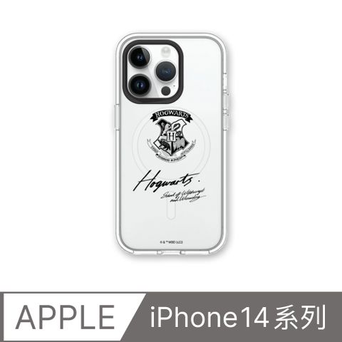 RHINOSHIELD 犀牛盾 iPhone 14系列Clear(MagSafe 兼容)透明防摔手機殼哈利波特系列-霍格華玆