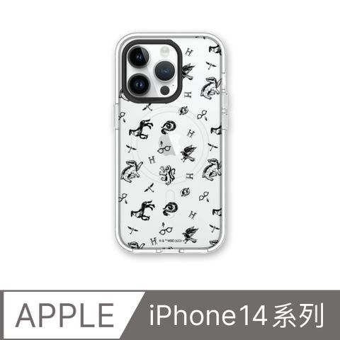 RHINOSHIELD 犀牛盾 iPhone 14系列Clear(MagSafe 兼容)透明防摔手機殼哈利波特系列-哈利波特 Pattern