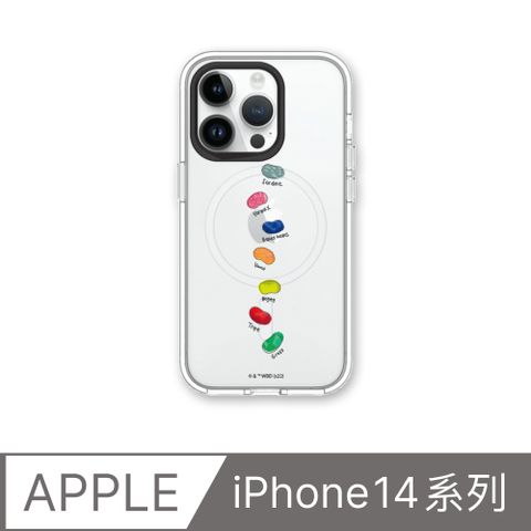 RHINOSHIELD 犀牛盾 iPhone 14系列Clear(MagSafe 兼容)透明防摔手機殼哈利波特系列-柏蒂全口味豆