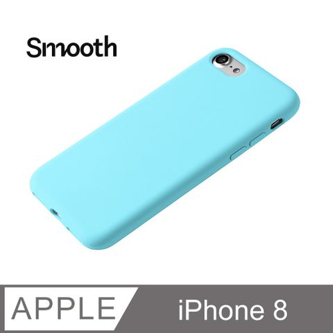 【經典液態殼 I 沁夏系列】iPhone 8 手機殼 i8 保護殼 矽膠殼 軟殼 (天藍)