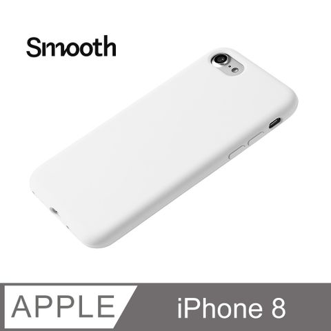 【經典液態殼 I 春櫻系列】iPhone 8 手機殼 i8 保護殼 矽膠殼 軟殼 (白色)