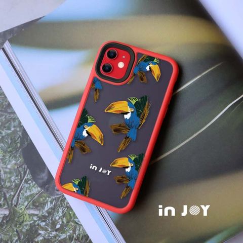 INJOY mall iPhone 7/8 探險大嘴鳥 磨砂手感 防摔手機殼