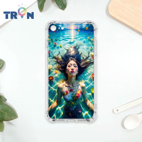 TRON IPhone 7/8/SE2 花海中游泳的少女 四角防摔殼 手機殼