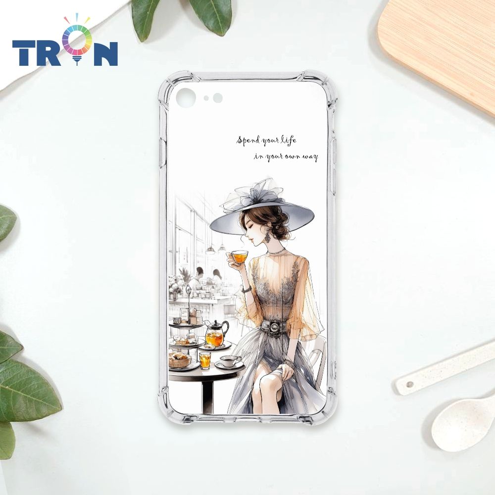  TRON IPhone 7/8/SE2 優雅的女人 四角防摔殼 手機殼