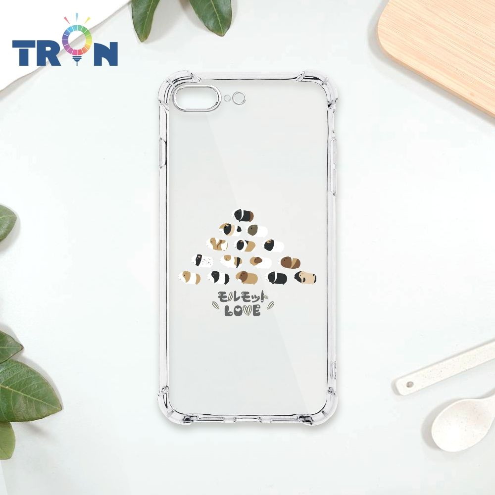  TRON IPhone 7 8 PLUS 走來走去天竺鼠/天竺鼠疊疊樂 四角防摔殼 手機殼