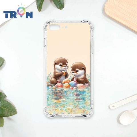 TRON IPhone 7 8 PLUS 玩水的水獺系列 四角防摔殼 手機殼