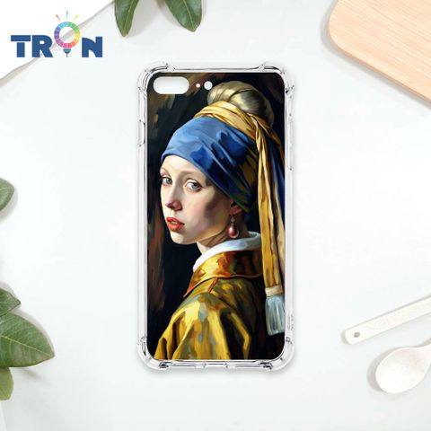 TRON IPhone 7/8 PLUS 戴頭巾的少女 四角防摔殼 手機殼