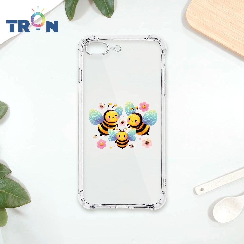  TRON IPhone 7/8 PLUS 可愛蜜蜂系列 四角防摔殼 手機殼