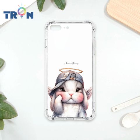 TRON IPhone 7/8 PLUS 賣萌兔兔 四角防摔殼 手機殼