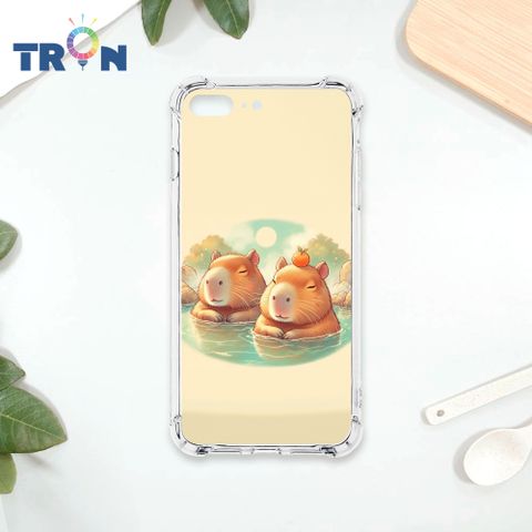 TRON IPhone 7/8 PLUS 溫泉水豚系列 四角防摔殼 手機殼