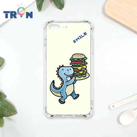 TRON IPhone 7/8 PLUS 漢堡薯條恐龍 四角防摔殼 手機殼