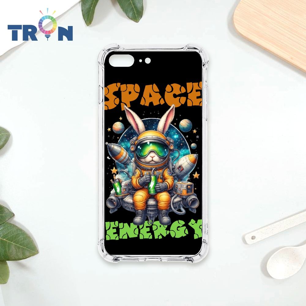  TRON IPhone 7/8 PLUS 登上月球的太空兔兔 四角防摔殼 手機殼