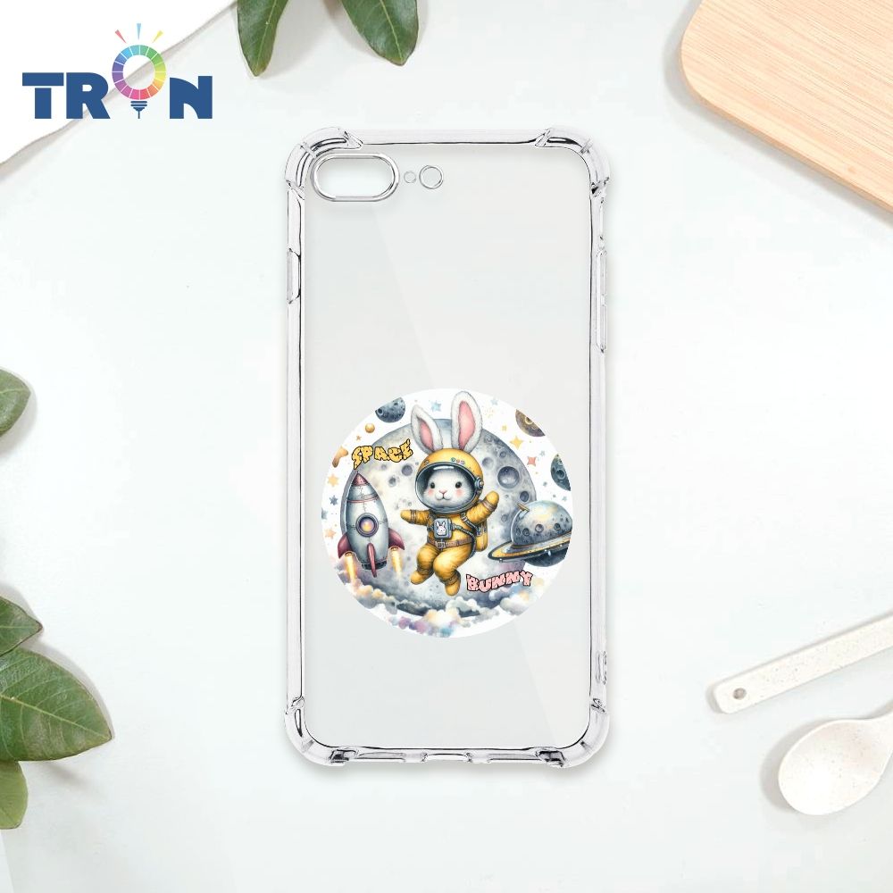  TRON IPhone 7/8 PLUS 登上月球的太空兔兔 四角防摔殼 手機殼