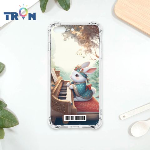 TRON IPhone 7/8 PLUS 彈鋼琴的古風兔子  載具 四角防摔殼 手機殼