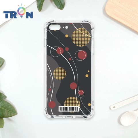 TRON IPhone 7/8 PLUS 日系和風圓點律動系列 載具 四角防摔殼 手機殼