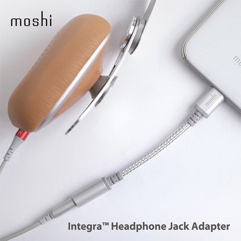 Moshi Integra™ 強韌系列 Lightning 轉 3.5mm 耳機轉接器