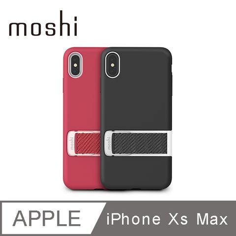 Moshi Capto for iPhone Xs Max 指環支架織帶保護殼
