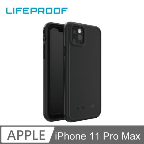 LifeProof iPhone 11 Pro Max 全方位防水/雪/震/泥 保護殼-Fre(黑)
