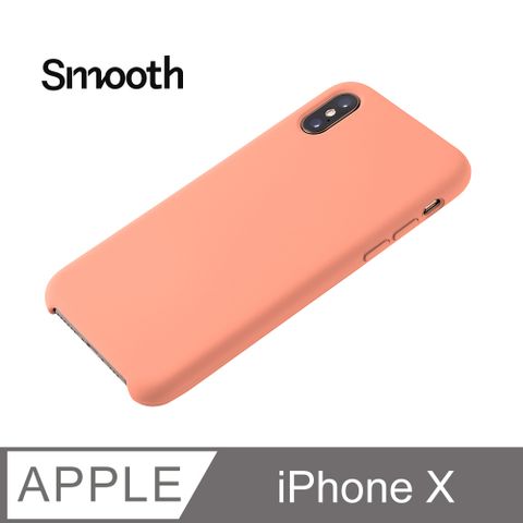 【經典液態殼 I 莊園系列】iPhone X 手機殼 iX 保護殼 矽膠殼 軟殼 (海棠)