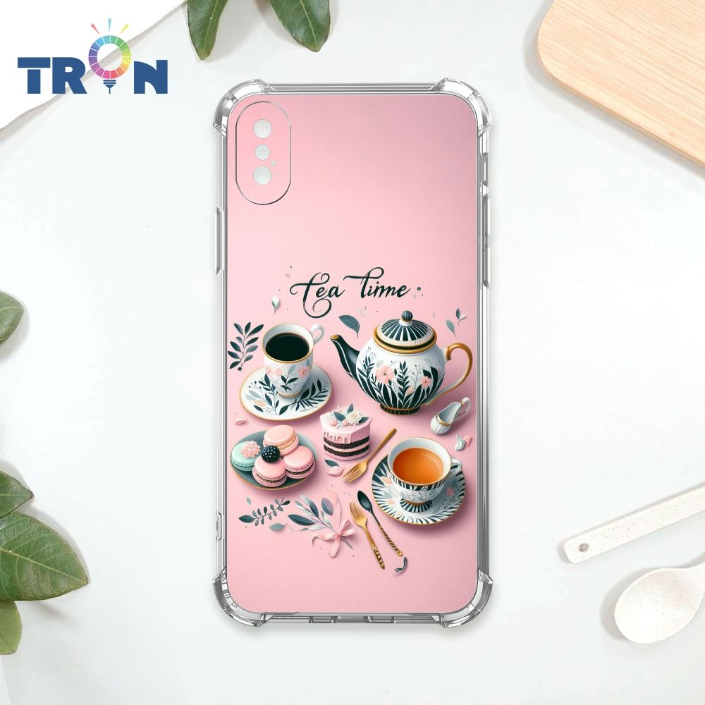  TRON IPhone X/XS 下午茶時光 四角防摔殼 手機殼