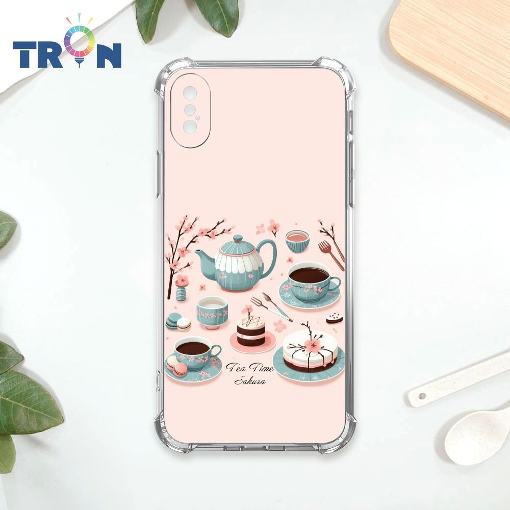  TRON IPhone X/XS 下午茶時光 四角防摔殼 手機殼