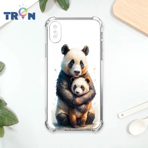 TRON IPhone X/XS 大小動物們-1 四角防摔殼 手機殼