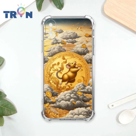 TRON IPhone X/XS 金碧輝煌的招財十二生肖 四角防摔殼 手機殼