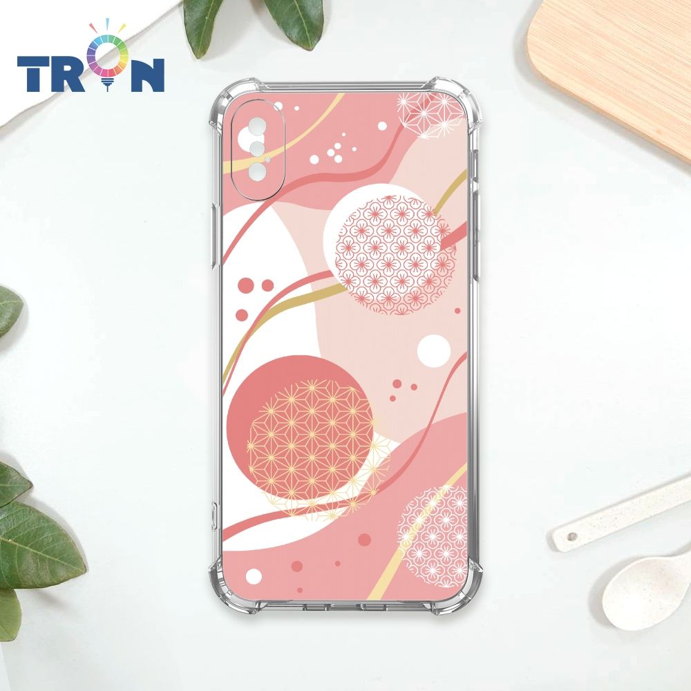  TRON IPhone X/XS 日系和風圓點水球系列 四角防摔殼 手機殼