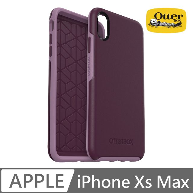 OTTERBOX  iPhone Xs Max Symmetry炫彩幾何保護殼-紫