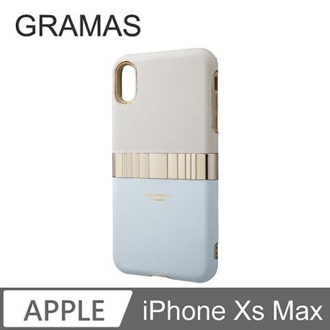 Gramas iPhone Xs Max 仕女時尚背蓋手機殼 - Rel (藍)