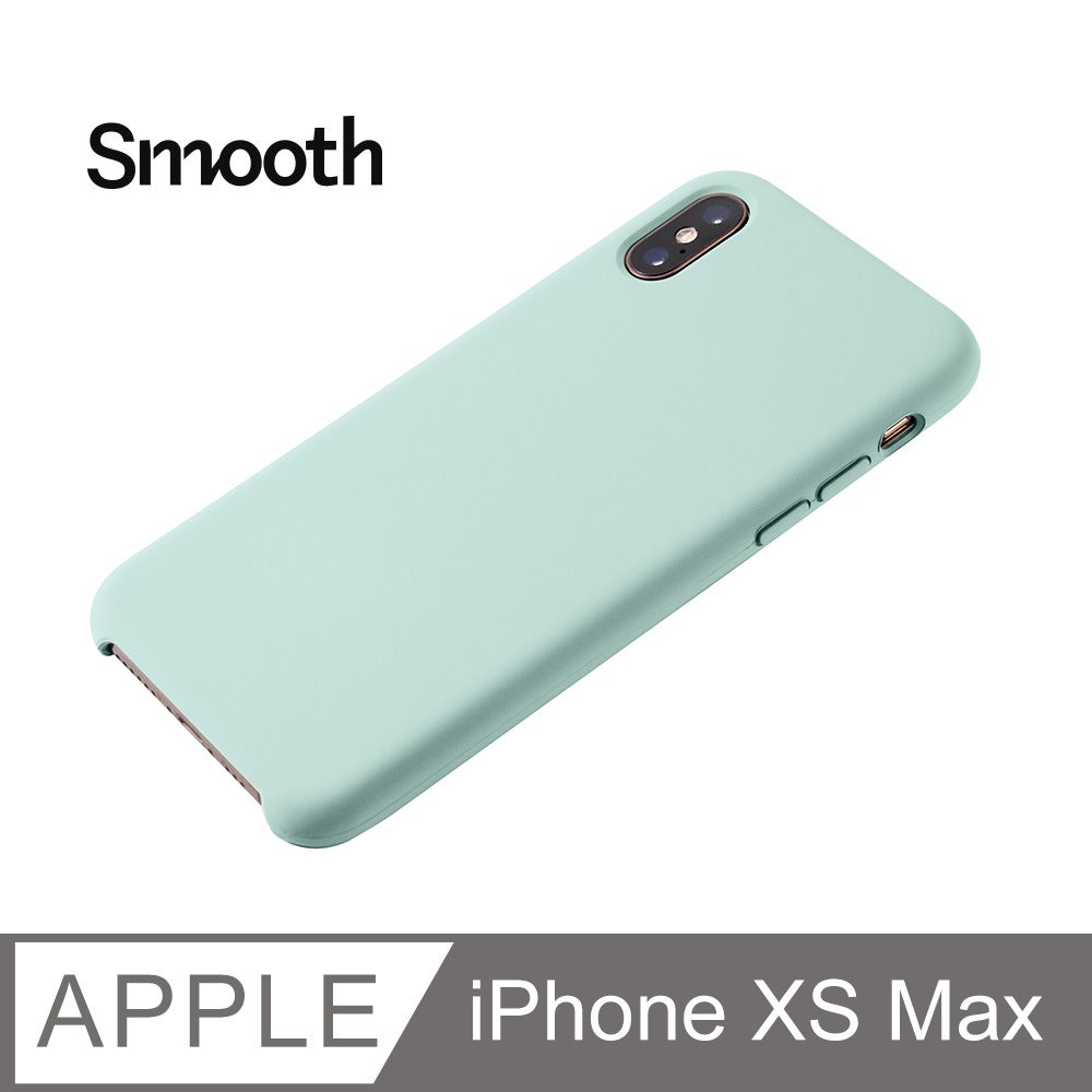  【經典液態殼l莊園系列】iPhone Xs Max 手機殼 iXs Max 保護殼 矽膠殼 軟殼 (薄荷綠)