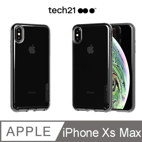 Tech21 英國 抗衝擊PURE TINT防撞硬式透黑保護殼-iPhone Xs Max