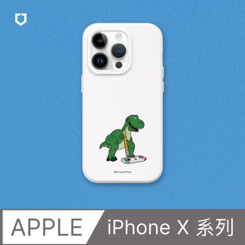 RHINOSHIELD 犀牛盾 iPhone X系列SolidSuit防摔背蓋手機殼玩具總動員系列-抱抱龍打電玩(多色可選)