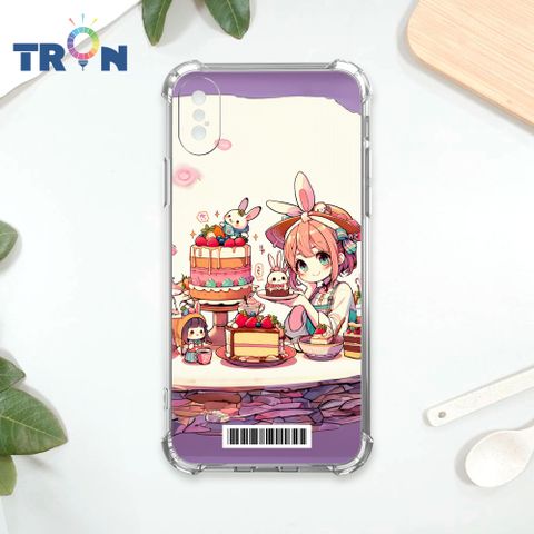 TRON IPhone XS Max 兔子蛋糕女孩  載具 四角防摔殼 手機殼