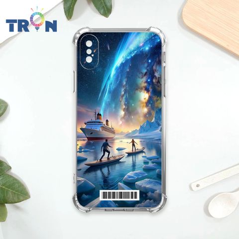 TRON IPhone XS Max 冰川上的划船  載具 四角防摔殼 手機殼