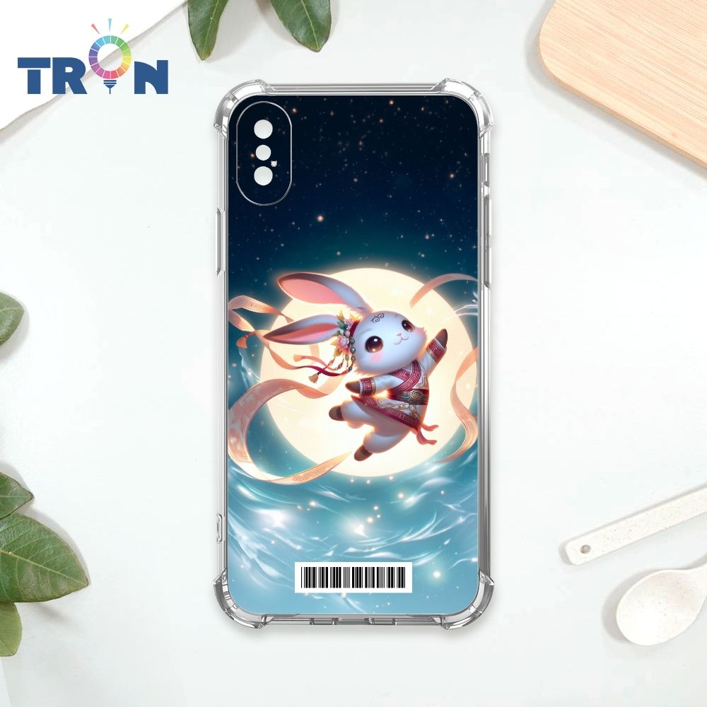  TRON IPhone XS Max 古風月亮兔子  載具 四角防摔殼 手機殼