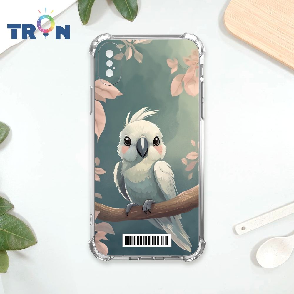  TRON IPhone XS Max 可愛巴丹鸚鵡系列  載具 四角防摔殼 手機殼