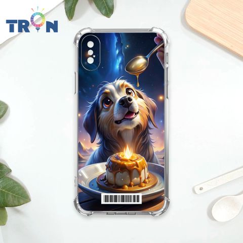TRON IPhone XS Max 吃布丁的動物  載具 四角防摔殼 手機殼