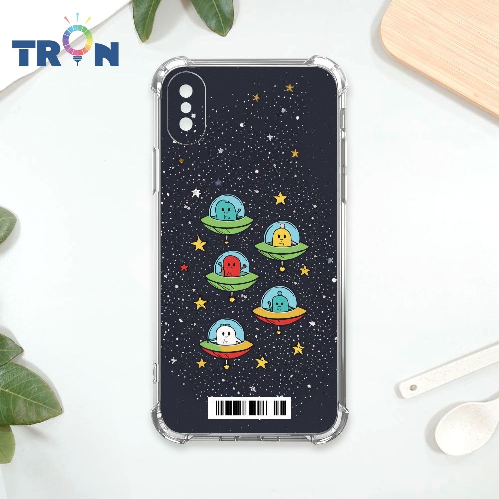  TRON IPhone XS Max 星空飛碟外星人系列  載具 四角防摔殼 手機殼