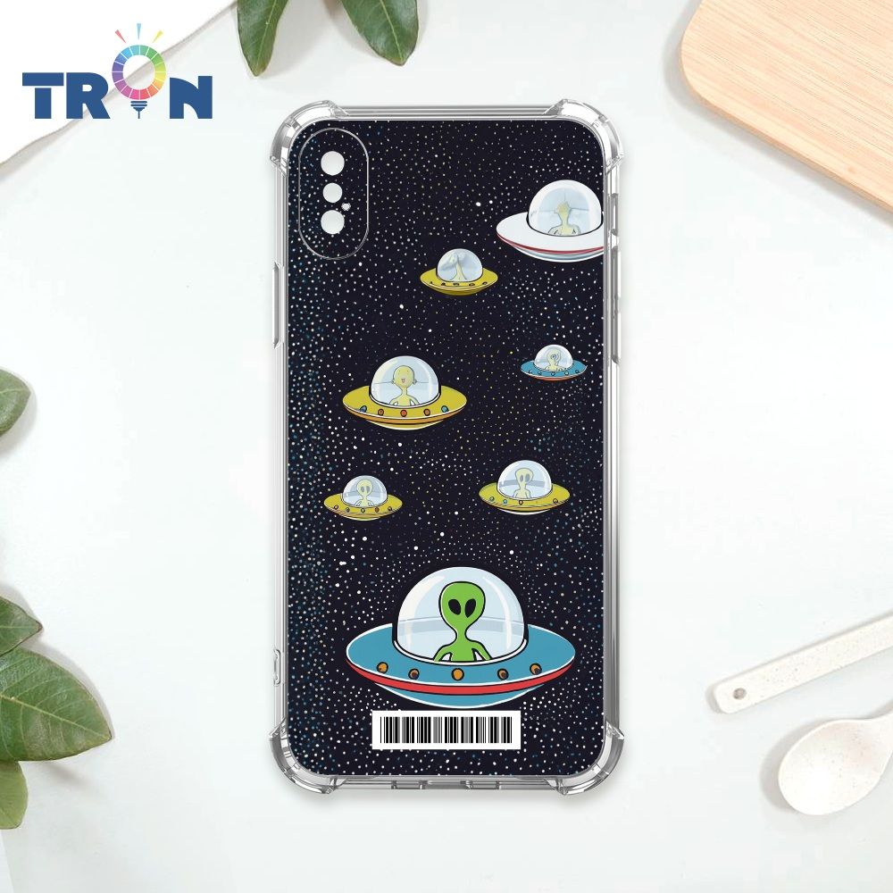  TRON IPhone XS Max 星空飛碟外星人系列  載具 四角防摔殼 手機殼