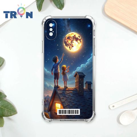 TRON IPhone XS Max 月圓夜  載具 四角防摔殼 手機殼