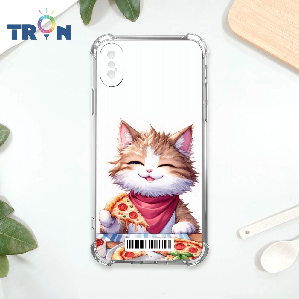  TRON IPhone XS Max 貓咪美食評鑑家  載具 四角防摔殼 手機殼
