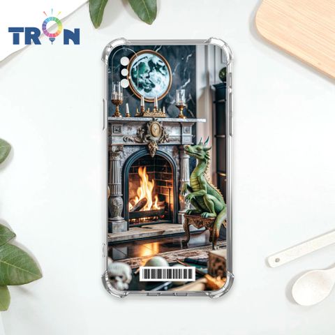 TRON IPhone XS Max 龍與壁爐  載具 四角防摔殼 手機殼