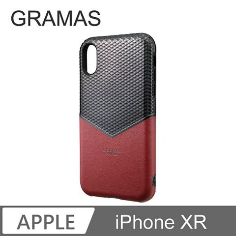 Gramas iPhone XR 邊際軍規防摔經典手機殼 - (紅)