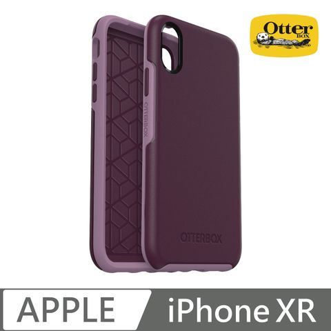 OtterBox iPhone XR Symmetry炫彩幾何保護殼-紫